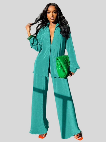 OVERSIZE PLEATED SET 16 CLRS