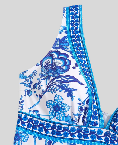 SWIMSUIT WITH MATCHING SARONG