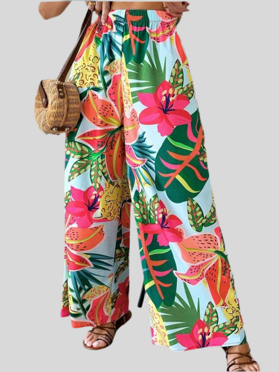 PANTALÓN OVERSIZE ESTAMPADO 4 CLRS