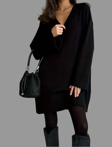 VESTIDO JERSEY DE PUNTO OVERSIZED 5 CLRS