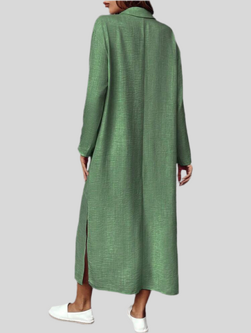 VESTIDO TÚNICA CON ESCOTE 5 CLRS