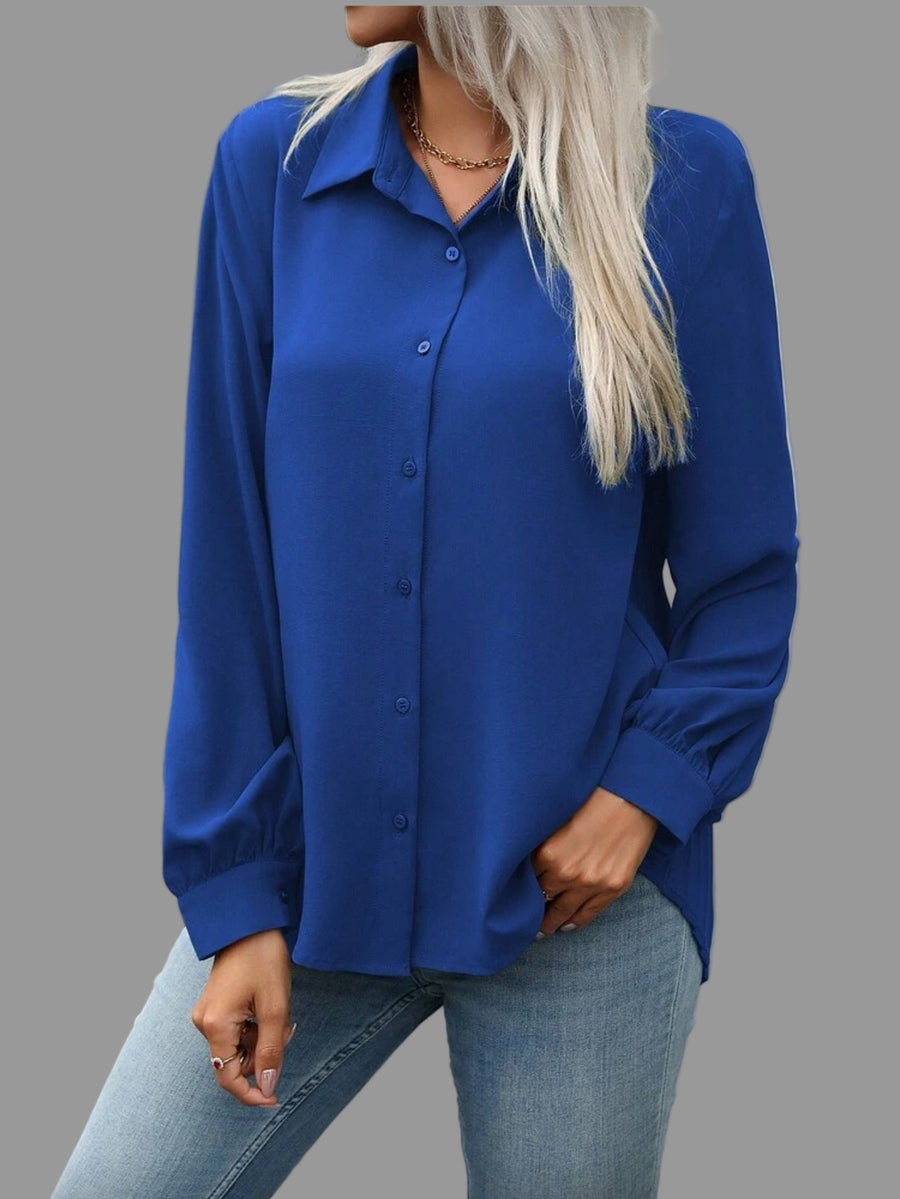 CAMISA AMPLIA CON TRASERO PLISADO 8 CLRS