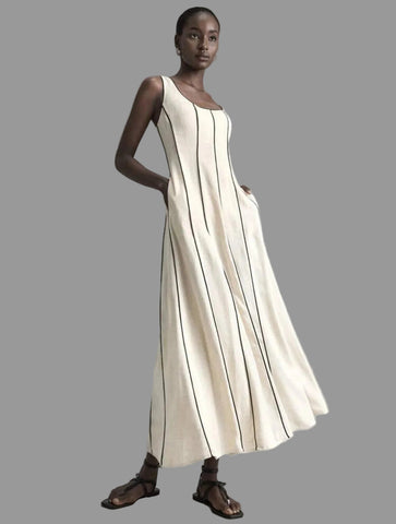 VESTIDO EVASÉ PIPIN LINE 2 CLRS