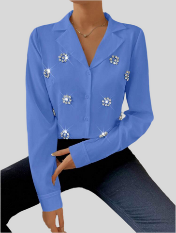 CAMISA CLÁSICA CON DIAMANTES 2 CLRS