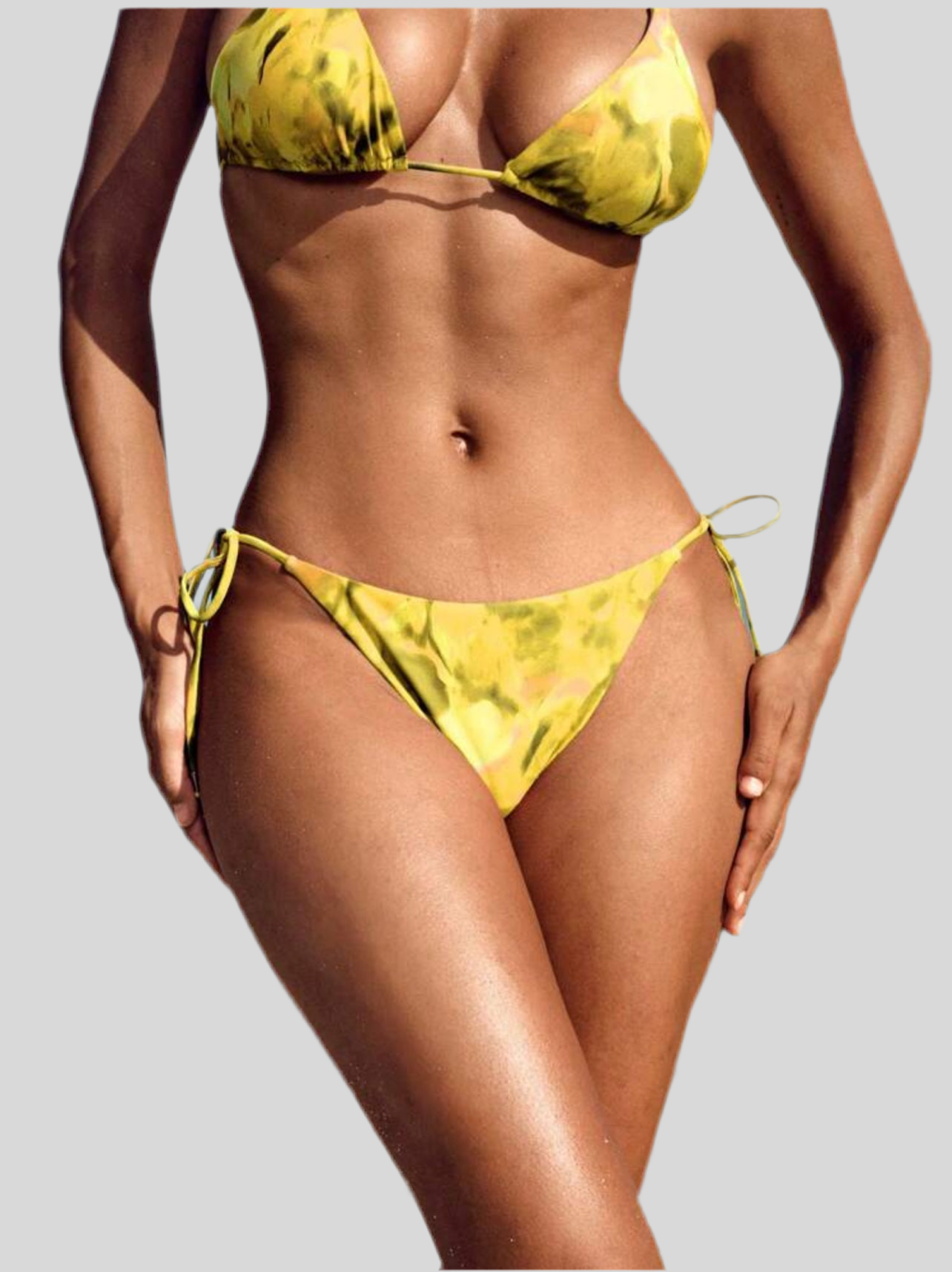 BIKINI DE TRIANGULO ESTAMPADO