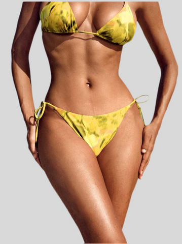 BIKINI DE TRIANGULO ESTAMPADO