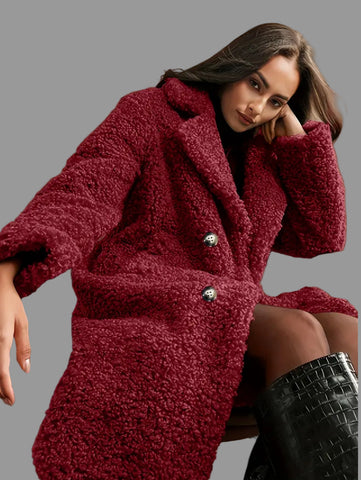 ABRIGO DE PELO RIZADO ECOLÓGICO 5 CLRS