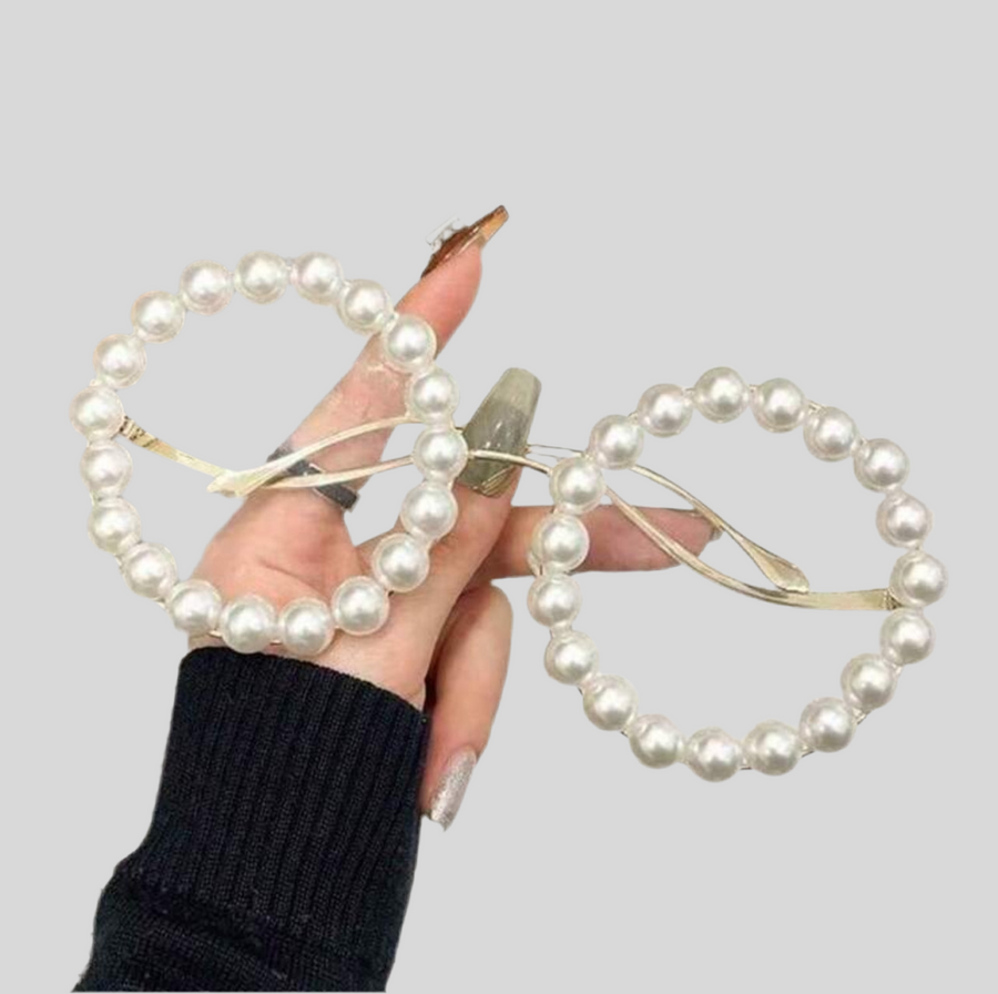 GAFAS SOL CIRCULARES DE PERLAS 7 CLRS