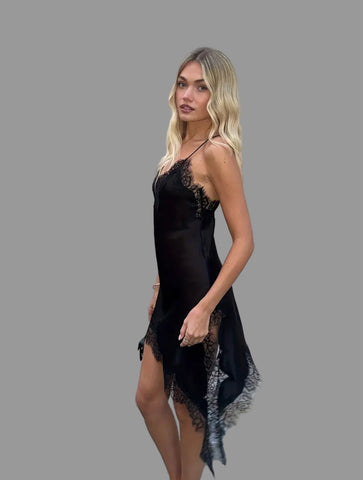 TOP LENCERO LARGO ASIMÉTRICO 2 CLRS