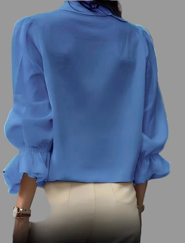 CAMISA TABLEADA CON PUÑOS FRUNCIDOS 8 CLRS