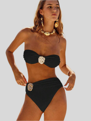 BIKINI BANDEAU CON BRAGA ALTA 4 CLRS
