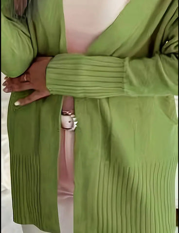 CHAQUETA DE PUNTO OVERSIZED MUY AMPLIA 20CLRS