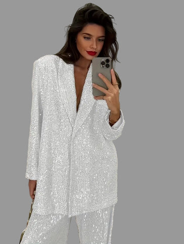 CONJUNTO DE PANTALÓN OVRSIZED LENTEJUELAS 5 CLRS