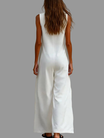 MONO SIN MANGAS CON BOLSILLOS PLASTÓN.