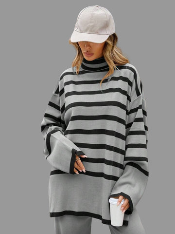 CONJUNTO DE PUNTO JERSEY RAYAS 12 CLRS