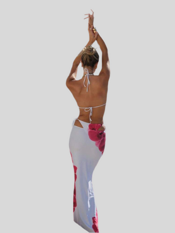 CONJUNTO DE BIKINI Y FALDA LYCRA 5 CLRS