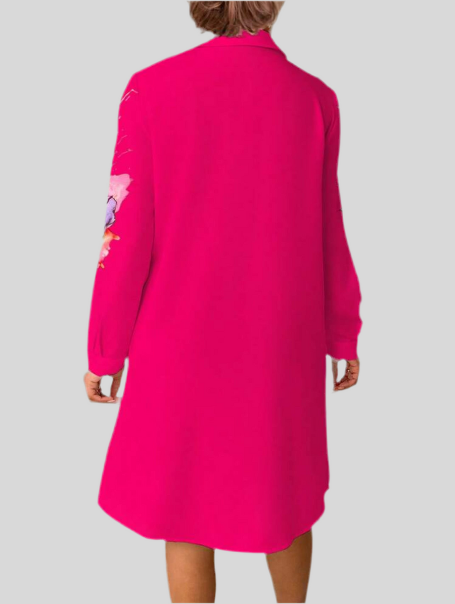 VESTIDO CAMISERO AMPLIO 6 CLRS
