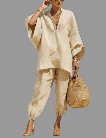 CONJUNTO AMPLIO PANTALÓN 3 CLRS