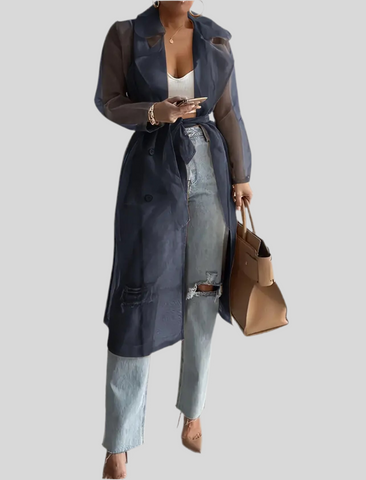 TRENCH DE ORGANZA OVERSIZE 5CLRS