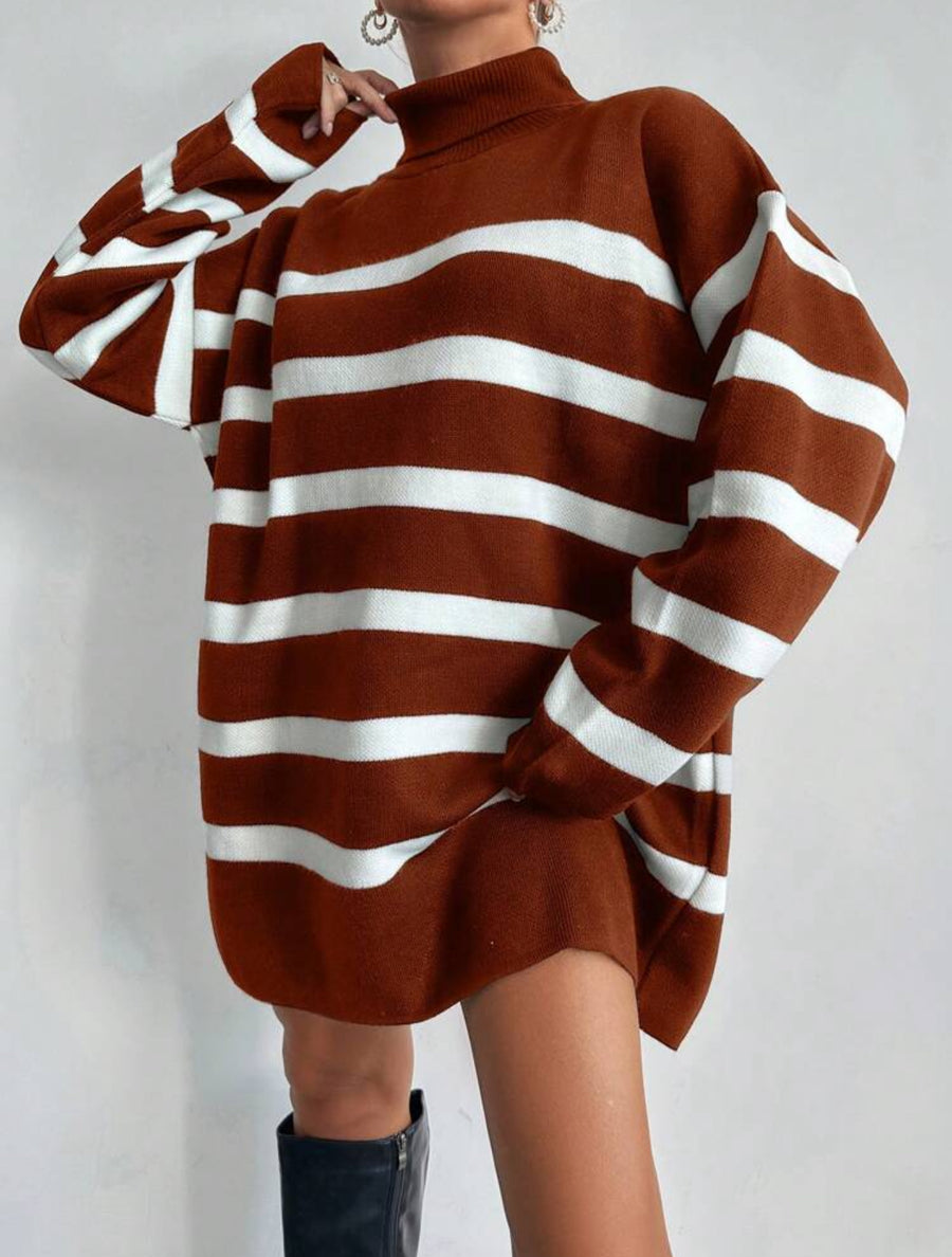 OVERSIZED HIGH NECK SWEATER 11 COLORS