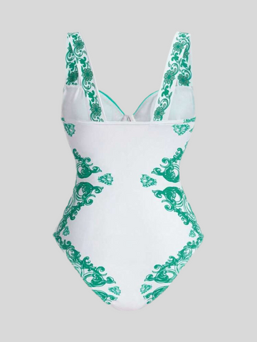 CONJUNTO TRAJE DE BAÑO Y PAREO 3 CLRS