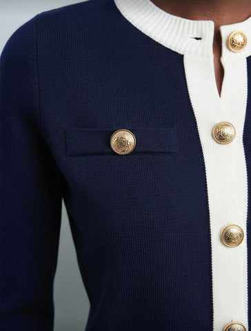 CHAQUETA PUNTO CORTA BORDE 4 CLRS