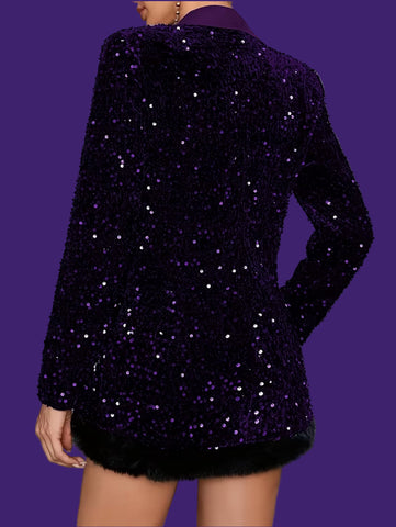 CHAQUETA OVERSIZE LENTEJUELAS 4 CLRS