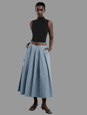 FALDA TABLAS CON BOLSILLOS 4 CLRS