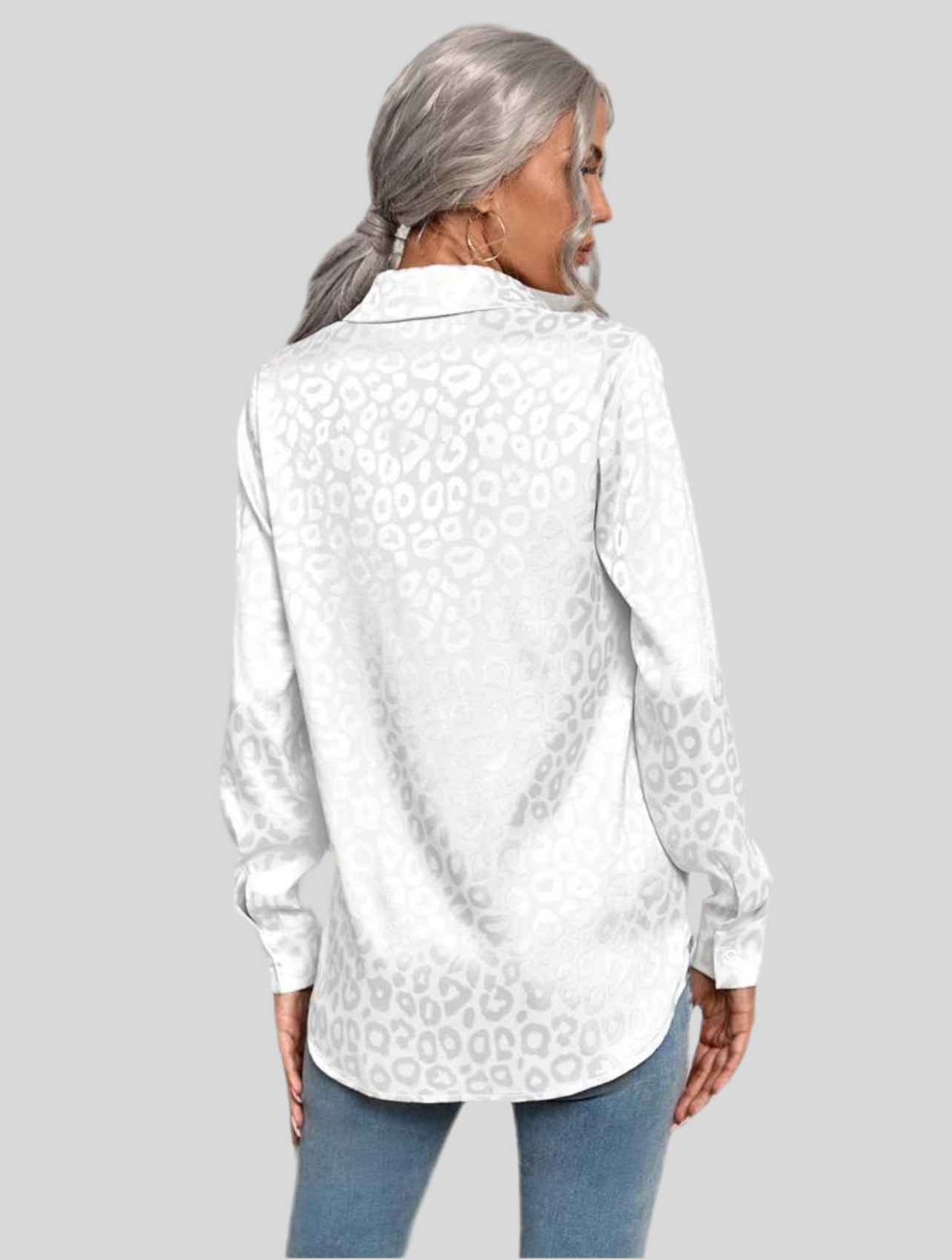 CAMISA SATÉN RELIEVE A PRINT 11 CLRS