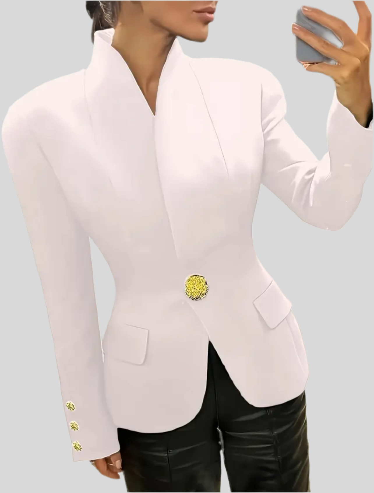 CHAQUETA ENTALLADA SIN SOLAPA 5 CLRS