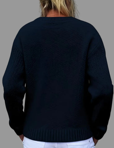 CHAQUETA DE PUNTO CUELLO CAJA 8 CLRS