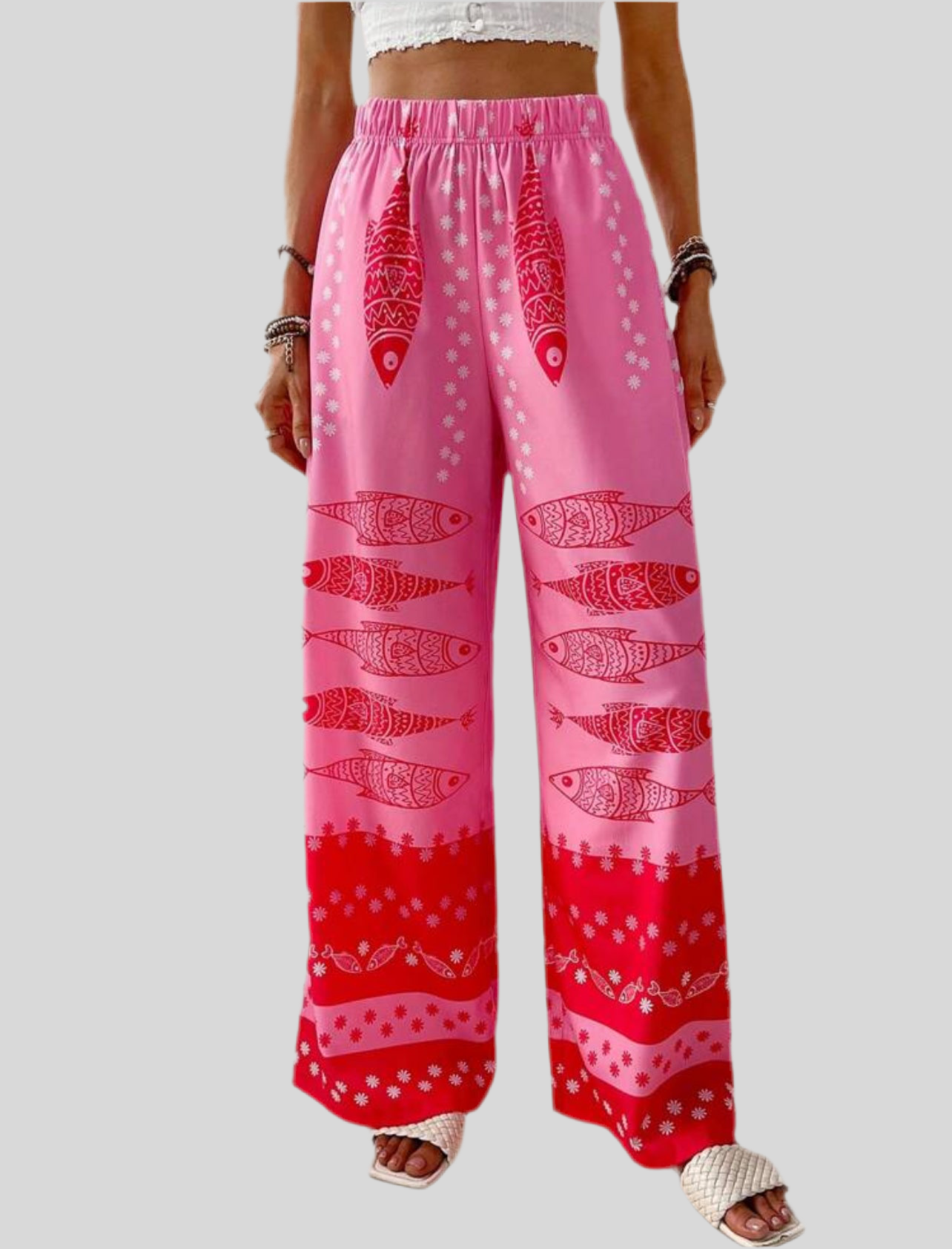 PANTALÓN DE VERANO ESTAMPADO 7 CLRS