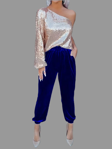 PANTALÓN JOGGER DE TERCIOPELO 6 CLRS