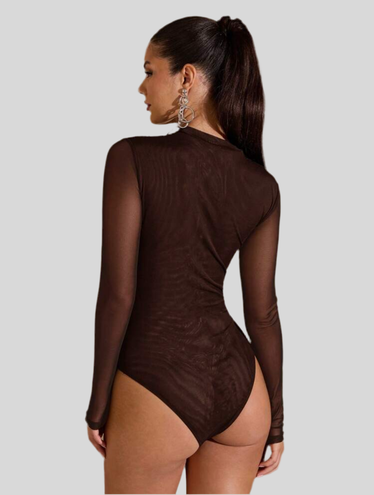BODY SEMI TRANSPARENTE  5 CLRS