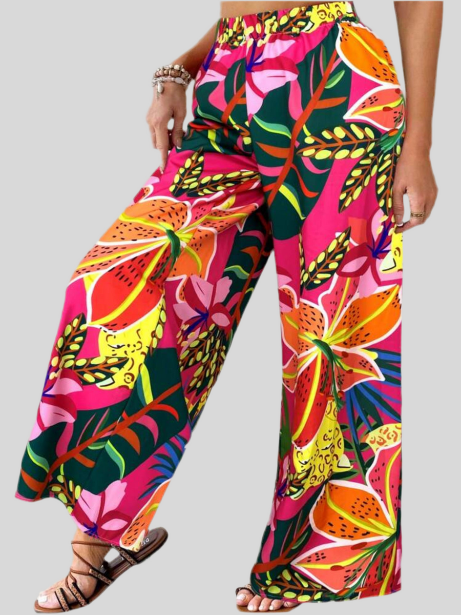 PANTALÓN OVERSIZE ESTAMPADO 4 CLRS