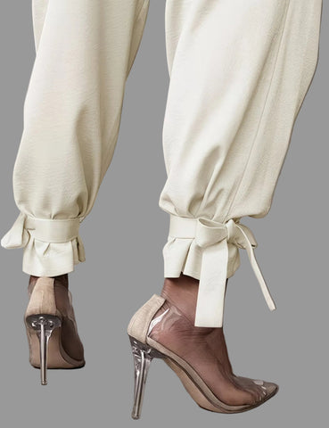 PANTALONES AMPLIOS CON LAZO TOBILLO 3 CLRS