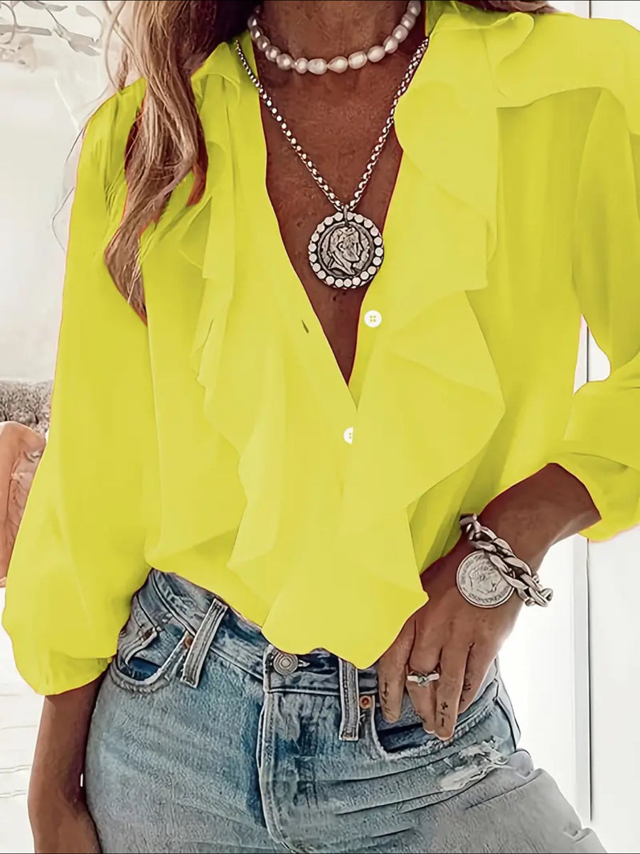 CAMISA VOLANTES MANGA FAROL 11 CLRS