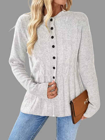 CHAQUETA DE PUNTO ENTALLADA 7 CLRS