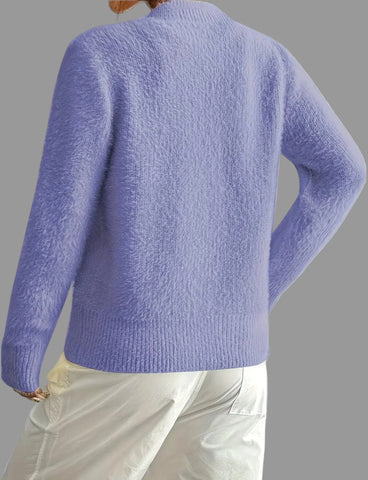 CHAQUETA DE PUNTO BOTON CORAZON 8 CLRS