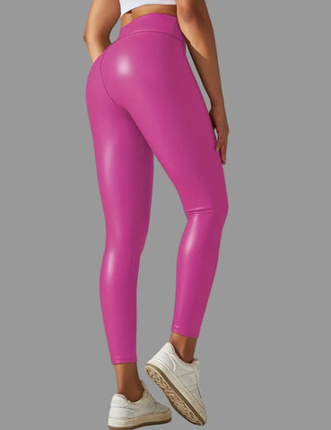 LEGGING SÍMIL PIEL CON INTERIOR SUAVE 6 CLRS