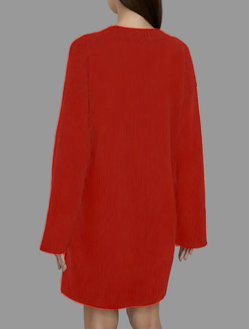 VESTIDO JERSEY DE PUNTO OVERSIZED 5 CLRS