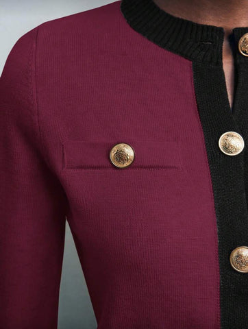 CHAQUETA PUNTO CORTA BORDE 4 CLRS