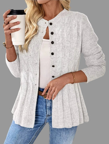 CHAQUETA DE PUNTO ENTALLADA 7 CLRS