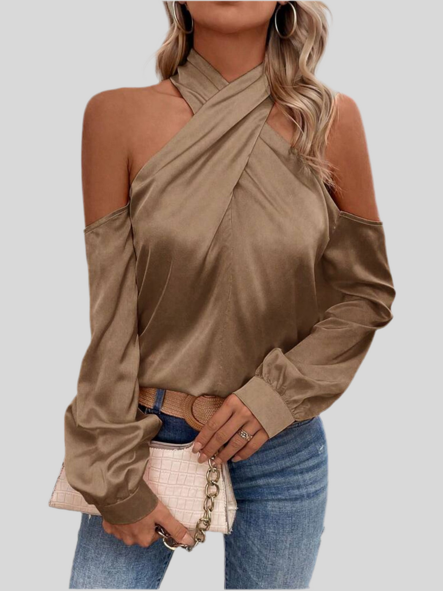 CAMISA DE HOMBROS ABIERTOS 5 CLRS