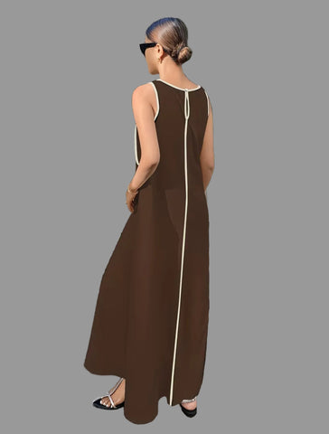 VESTIDO LARGO VERANO PIPIN LINE 7 CLRS