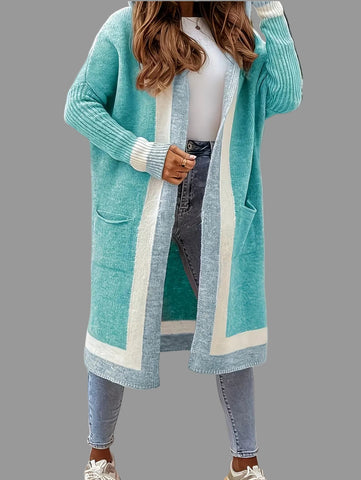 CARDIGAN LARGO CON CAPUCHA 5 CLRS