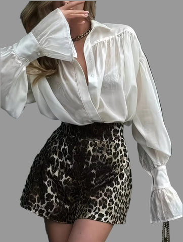 CAMISA CON CANESÚ Y PUÑOS 2 CLRS