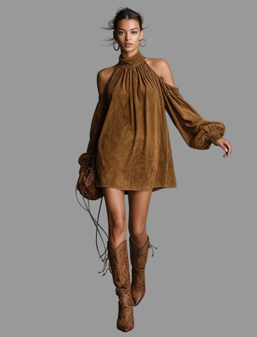 VESTIDO CORTO ANTELINA ESTILO COACHELLA