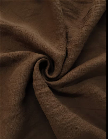 VESTIDO ESTILO SAHARIANO MARRÓN