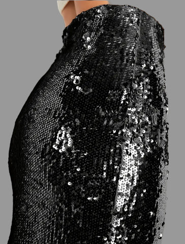 FALDA RECTA DE LENTEJUELAS 4 CLRS